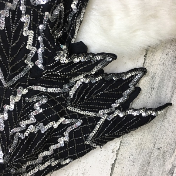 Vintage Laurence Kazar Beaded Leaf Blouse - Picture 8 of 8